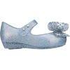image:imageMelissa Mini Ultragirl  Frozen Mary Jane Flats for Little Girls Silver Glitter 5