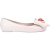image:imagemini melissa Girls Sweet Love  Disney Princess Jelly Ballet Flat for Kids  Jelly Ballerina Shoes for Girls DisneyInspired Ballet FlatSnow White  WhiteRed