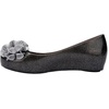 image:imagemini melissa Girls Ultragirl Springtime Kids Ballet FlatGlitter Black