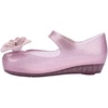 image:imagemini melissa Ultragirl Collection Mary Jane Flats for Toddlers and Babies  Comfortable amp Cute Peep Toe Jelly Flat Shoes with Transparent Upper and Small Bow for Little GirlsGlitter Pink