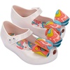 image:imagemini melissa Ultragirl Wonderland Ballerina Style Shoes for ToddlersWhitePink