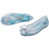 image:imagemini melissa Girls Sweet Love  Disney Princess Jelly Ballet Flat for Kids  Jelly Ballerina Shoes for Girls DisneyInspired Ballet FlatElsa