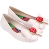 image:imagemini melissa Girls Sweet Love  Disney Princess Jelly Ballet Flat for Kids  Jelly Ballerina Shoes for Girls DisneyInspired Ballet FlatSnow White  WhiteRed