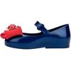image:imagemini melissa Girls Sweet Love  Disney Princess Mary Jane Jelly Flat for Toddlers amp Babies  Jelly Shoes for Little Girls with Adjustable Strap amp Side BuckleSnow White  Metallic BlueRed