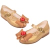 image:imagemini melissa Girls Sweet Love  Disney Princess Mary Jane Jelly Flat for Toddlers amp Babies  Jelly Shoes for Little Girls with Adjustable Strap amp Side BuckleSnow White  Pearlish BeigeGold