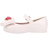 image:imagemini melissa Girls Sweet Love  Disney Princess Mary Jane Jelly Flat for Toddlers amp Babies  Jelly Shoes for Little Girls with Adjustable Strap amp Side BuckleSnow White  WhiteRed