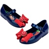 image:imagemini melissa Girls Sweet Love  Disney Princess Mary Jane Jelly Flat for Toddlers amp Babies  Jelly Shoes for Little Girls with Adjustable Strap amp Side BuckleSnow White  Metallic BlueRed