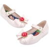 image:imagemini melissa Girls Sweet Love  Disney Princess Mary Jane Jelly Flat for Toddlers amp Babies  Jelly Shoes for Little Girls with Adjustable Strap amp Side BuckleSnow White  WhiteRed