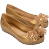 image:imagemini melissa Girls Ultragirl Springtime Kids Ballet FlatBeige Glitter
