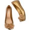 image:imagemini melissa Girls Ultragirl Springtime Kids Ballet FlatBeige Glitter