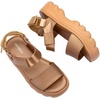 image:imagemini melissa Kick Off Platform Sandals for Kids  Chunky Platform Jelly Sandals for Girls Kids Summer Shoes Girls SandalsGold