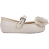 image:imagemini melissa Soft Ballerina Petals Flats with Strap for GirlsBeige