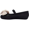 image:imagemini melissa Soft Ballerina Petals Flats with Strap for GirlsBlackBeige