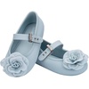 image:imagemini melissa Soft Ballerina Petals Flats with Strap for GirlsLight Blue