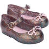 image:imagemini melissa Sweet Love Mary Jane Flats for Babies amp ToddlersGlitter Transparent Pink