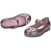 image:imagemini melissa Sweet Love Mary Jane Flats for Babies amp ToddlersGlitter Transparent Pink