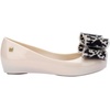 image:imagemini melissa Ultragirl Classic Bow Ballet Flats for KidsBeigeBlack