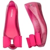 image:imagemini melissa Ultragirl Classic Bow Ballet Flats for KidsGlitter Pink
