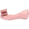 image:imagemini melissa Ultragirl Classic Bow Ballet Flats for KidsLight PinkGlitter