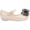 image:imagemini melissa Ultragirl Classic Bow Mary Jane Flats for Toddlers and BabiesBeigeBlack