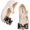 image:imagemini melissa Ultragirl Classic Bow Mary Jane Flats for Toddlers and BabiesBeigeBlack
