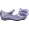 image:imagemini melissa Ultragirl Classic Bow Mary Jane Flats for Toddlers and BabiesGlitter Lilac