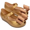 image:imagemini melissa Ultragirl Classic Bow Mary Jane Flats for Toddlers and BabiesPearly Beige
