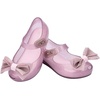 image:imagemini melissa Ultragirl Collection Mary Jane Flats for Toddlers and Babies  Comfortable amp Cute Peep Toe Jelly Flat Shoes with Transparent Upper and Small Bow for Little GirlsGlitter Pink