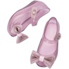 image:imagemini melissa Ultragirl Collection Mary Jane Flats for Toddlers and Babies  Comfortable amp Cute Peep Toe Jelly Flat Shoes with Transparent Upper and Small Bow for Little GirlsGlitter Pink