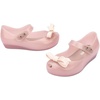 image:imagemini melissa Ultragirl Collection Mary Jane Flats for Toddlers and Babies  Comfortable amp Cute Peep Toe Jelly Flat Shoes with Transparent Upper and Small Bow for Little GirlsUltragirl Bow  Beige