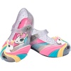 image:imagemini melissa Ultragirl Unicorn Mary Jane Shoes for Babies amp Toddlers  Comfy amp Cute Peep Toe Jelly Shoes wColorful Stripes amp Adjustable StrapGlitter ClearPink