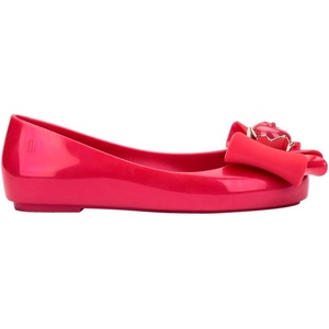 image:imagemini melissa Girls Sweet Love  Disney Princess Jelly Ballet Flat for Kids  Jelly Ballerina Shoes for Girls DisneyInspired Ballet FlatSnow White  Red