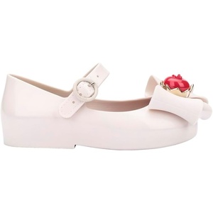 image:imagemini melissa Girls Sweet Love  Disney Princess Mary Jane Jelly Flat for Toddlers amp Babies  Jelly Shoes for Little Girls with Adjustable Strap amp Side BuckleSnow White  WhiteRed