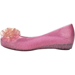 image:imagemini melissa Girls Ultragirl Springtime Kids Ballet FlatGlitter Pink