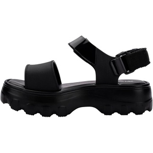 image:imagemini melissa Kick Off Platform Sandals for Kids  Chunky Platform Jelly Sandals for Girls Kids Summer Shoes Girls SandalsBlack