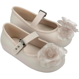 image:imagemini melissa Soft Ballerina Petals Flats with Strap for GirlsBeige