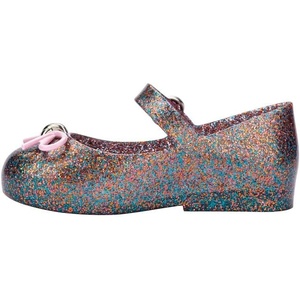 image:imagemini melissa Sweet Love Mary Jane Flats for Babies amp ToddlersGlitter Transparent Pink