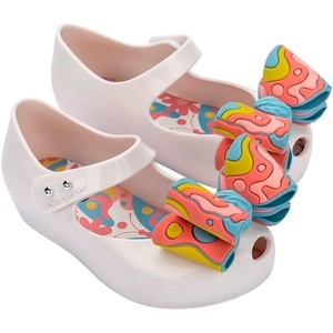 image:imagemini melissa Ultragirl Wonderland Ballerina Style Shoes for ToddlersWhitePink
