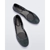 image:imageMelissa Campana Papel Flats for Women  Comfortable Stylish amp Flexible SlideOn ClosedToe Jelly Flat Shoes with Hollow Interwoven Cut Out DesignBlack Multicolor