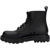 image:imageMelissa Coturno Soft Womens Jelly Combat Boot  Flexible Soft and Comfortable Laceup Jelly Combat Boots with Trendy Rugged Lug Sole Black 10