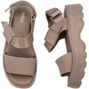 image:imageMelissa Kick Off Platform Sandals for Women  Super Soft and Flexible Vegan Chunky Platform Sandal with Adjustable Straps and Open Toe DesignBeige