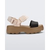 image:imageMelissa Kick Off Platform Sandals for Women  Super Soft and Flexible Vegan Chunky Platform Sandal with Adjustable Straps and Open Toe DesignBeigeBlack