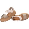 image:imageMelissa Kick Off Platform Sandals for Women  Super Soft and Flexible Vegan Chunky Platform Sandal with Adjustable Straps and Open Toe DesignBeigeGlitter