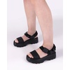 image:imageMelissa Kick Off Platform Sandals for Women  Super Soft and Flexible Vegan Chunky Platform Sandal with Adjustable Straps and Open Toe DesignBlackBlack