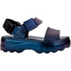 image:imageMelissa Kick Off Platform Sandals for Women  Super Soft and Flexible Vegan Chunky Platform Sandal with Adjustable Straps and Open Toe DesignBlue Chameleon