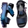 image:imageMelissa Kick Off Platform Sandals for Women  Super Soft and Flexible Vegan Chunky Platform Sandal with Adjustable Straps and Open Toe DesignBlue Chameleon