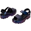 image:imageMelissa Kick Off Platform Sandals for Women  Super Soft and Flexible Vegan Chunky Platform Sandal with Adjustable Straps and Open Toe DesignBlue Chameleon