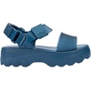 image:imageMelissa Kick Off Platform Sandals for Women  Super Soft and Flexible Vegan Chunky Platform Sandal with Adjustable Straps and Open Toe DesignBlueBlue