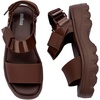 image:imageMelissa Kick Off Platform Sandals for Women  Super Soft and Flexible Vegan Chunky Platform Sandal with Adjustable Straps and Open Toe DesignBrown