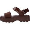 image:imageMelissa Kick Off Platform Sandals for Women  Super Soft and Flexible Vegan Chunky Platform Sandal with Adjustable Straps and Open Toe DesignBrown